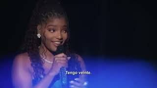 Phil Collins &amp; Halle Look Through My Eyes From Little Mermaid Live Orlando Florida