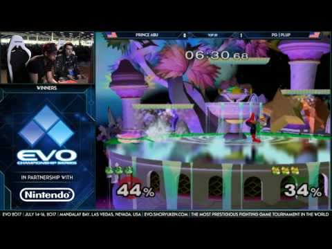 EVO 2017 - Plup (Fox) vs. Prince Abu (Jigglypuff) - Top 32