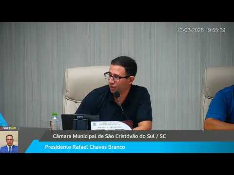 3° Sessão Ordinária do Mês de Março de 2026