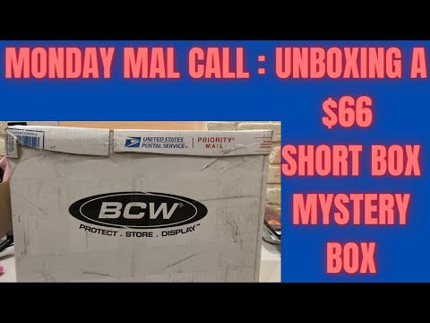 Monday Mail Call - Unboxing a $66 Short Box Mystery Box