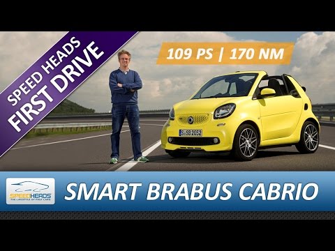 2017 Smart Brabus Cabrio Test (109 PS) - Fahrbericht - Review