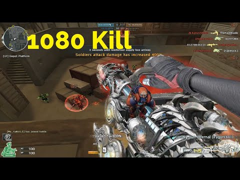 Crossfire NA ( Đột Kích ) 2.0 : Gatling Gun Infernal Dragon (Brilliant) - Hero Mode X - Zombie V4