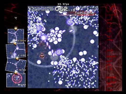 Touhou 9.5 - Shoot the bullet - Level 2 - Perfect - [ Cirno & Letty ]