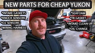 GMC Yukon Rough Idle Fix (New Intake Gaskets, Knock Sensors, 02 Sensor and Injectors)