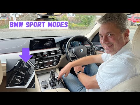 BMW 520 Sport Modes - BMW 520d G30 2017