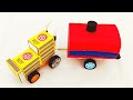 How To Make Matchbox Tractor With Water Tanker At Home Best And Unique Science Project