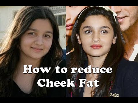 9 natural ways for cheek fat removal or cheek fat reduction || How to reduce face/cheek fat fast