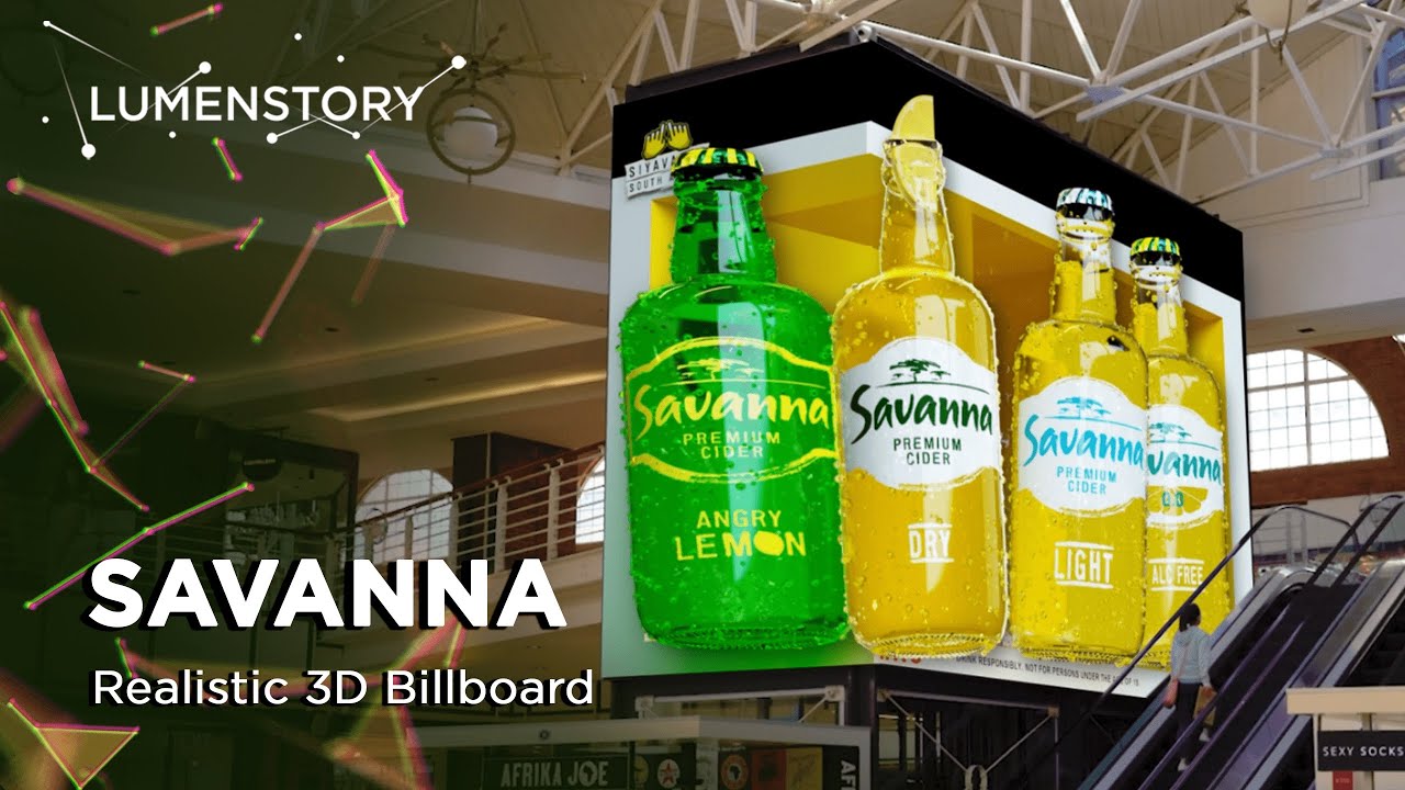 Savanna | Realistic 3D Billboard | lumenstory