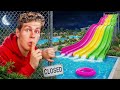 Sneaking Into A Waterpark Overnight