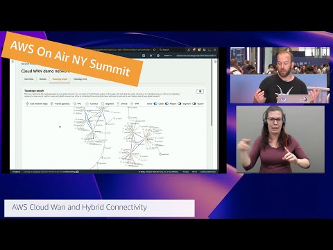 AWS Summit New York 2022: AWS On Air ft. AWS Cloud Wan and Hybrid Connectivity | AWS Events