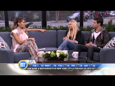 International teen icons Alli Simpson and Luke Bilyk