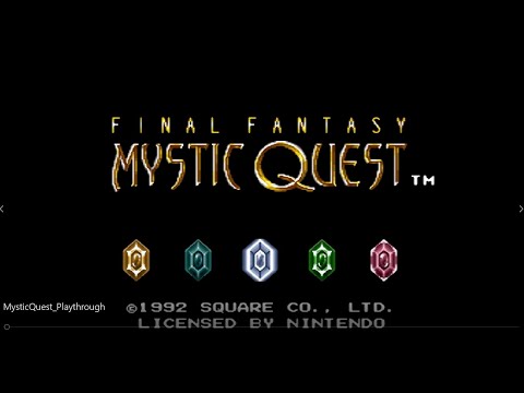 Final Fantasy Mystic Quest | %100 Full Playthrough | No Commentary