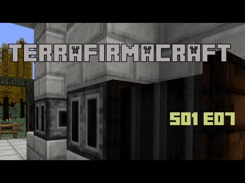 Mag0ca Terrafirmacraft S01E07 Server - Building my forge and bloomeries