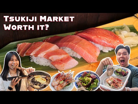 Tokyo's Must-Visit SEAFOOD MARKET | Tsukiji Market Tour 2025
