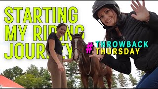 #THROWBACK THURSDAY: WHERE MY RIDING JOURNEY BEGAN - RIDE MY DAUGHTER'S 17HH HORSE CHALLENGE! | VLOG