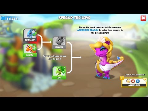 💖Can you get the goddess of love Aphrodite in time? , Dragon Mania Legends Gameplay  Part 1453 HD