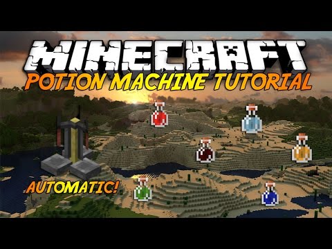 AgentAndroid - Minecraft Tutorial - Automatic Potion Brewing Machine!