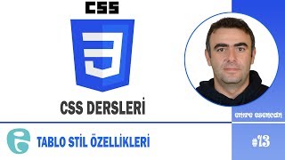 CSS ve HTML DERSLERİ | TABLO (TABLE) STİL ÖZELLİKLERİ