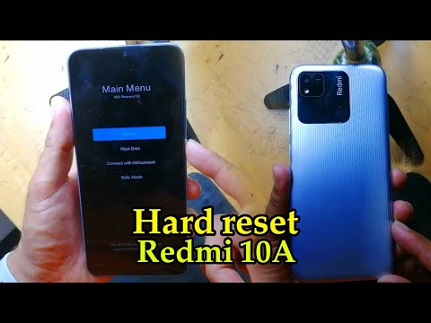 Hard Reset Redmi 10A 1M% Done