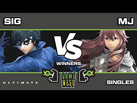 Game Nest Smash It Up: Sig (Joker) vs MJ (Bowser/Lucina) - Winners Round 1