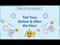 Tell Time Before and After the Hour | Grade 2