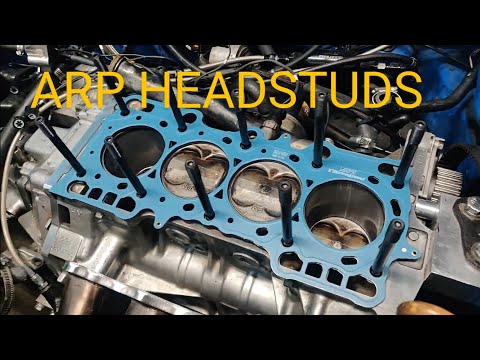 H22A ARP Headstuds Install! + Intake Setup