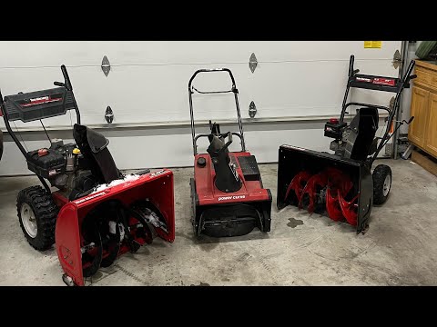 4 stroke vs 2 stroke! Pros and Cons! Snowblowers!