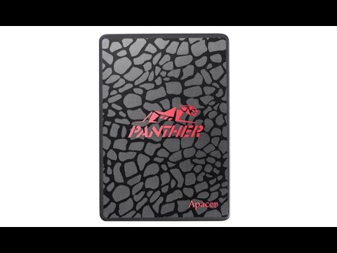 Распаковка Apacer AS350 Panther 512GB 2.5" SATAIII 3D TLC (95.DB2E0.P100C/AP512GAS350-1) из Rozetka