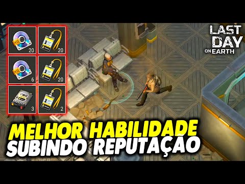 PEGUEI MELHOR HABILIDADE SUBINDO REPUTAÇÃO - Last Day On Earth