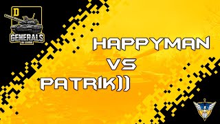 Patrik)) vs HappyMan - UA League - Division D  - Generals Zero Hour 2025