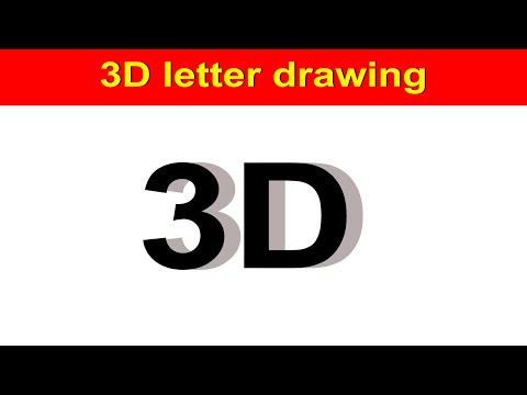Very Easy!! How To Drawing 3D Floating Letter "B" #2 - Anamorphic Illusion - 3D Trick Art on paper