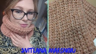 Tutorial Ferri: Scaldacollo ai ferri a due giri