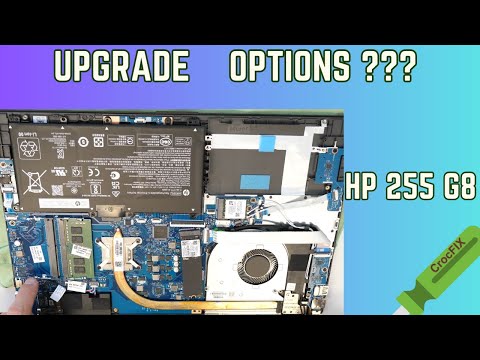 HP 255 G8 Laptop - Open it & Upgrade Options