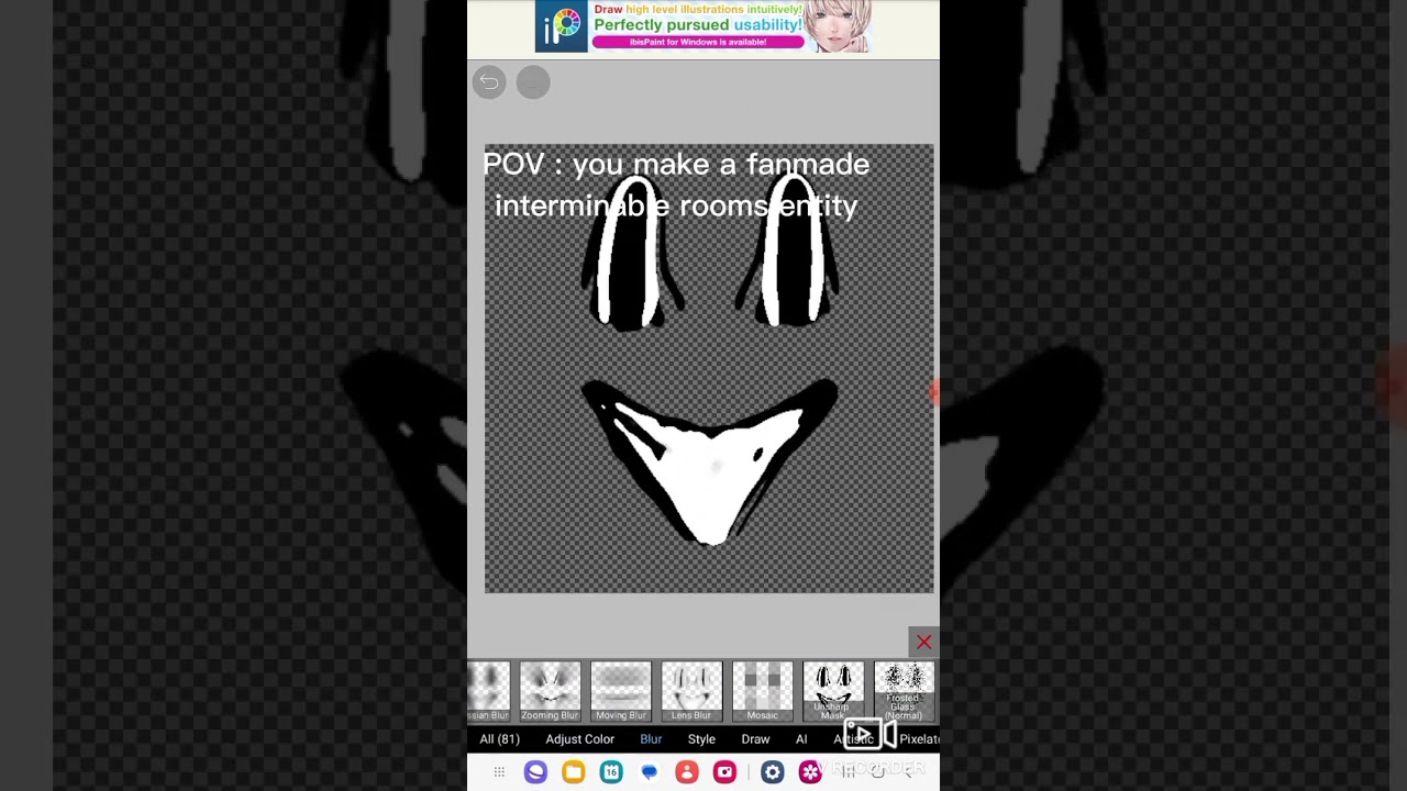 POV: you make a fanmade interminable rooms entity