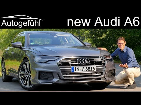 Audi A6 FULL REVIEW all-new C8 2019 test driven with Autobahn- Autogefühl