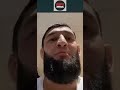 Khamzat said he declined going to hospital so he could fight at UFC 279