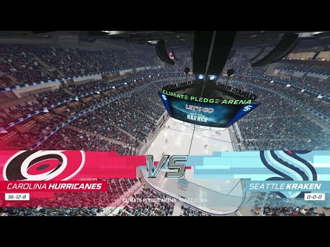NHL 22 - Carolina Hurricanes @ Seattle Kraken - 11/24/21