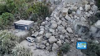 Campi Flegrei, sciame sismico ancora in corso: le immagini dal drone