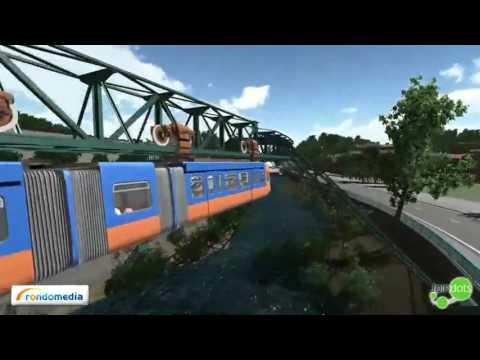 Schwebebahn-Simulator 2013