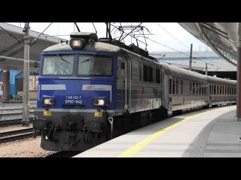 EP07-542 Kraków Główny z pociągiem "Matejko" nr IC 3810 relacji Przemyśl Główny - Świnoujście [4K]
