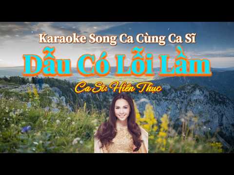 133. Dẫu Có Lỗi Lầm