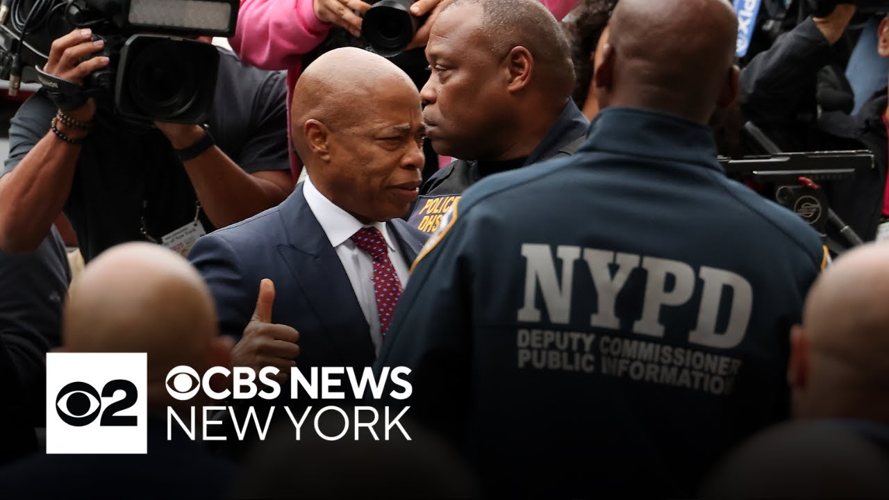 NYC Mayor Eric Adams arrives for arraignment on federal charges | Special report