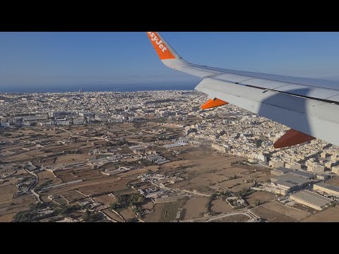 Landing At Malta International Airport