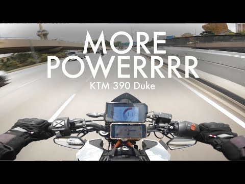 K&N Performance Air Filter First Ride | KTM 390 Duke