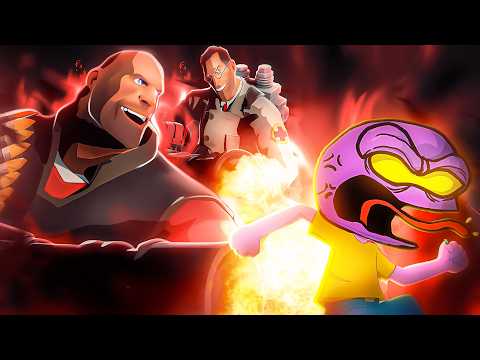 I tried out Heavy from Team Fortress 2 in Dragon Ball Z Dokkan Battle
