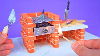 Amazing Mini Constrution a Barbecue Grill made with Mini Bricks