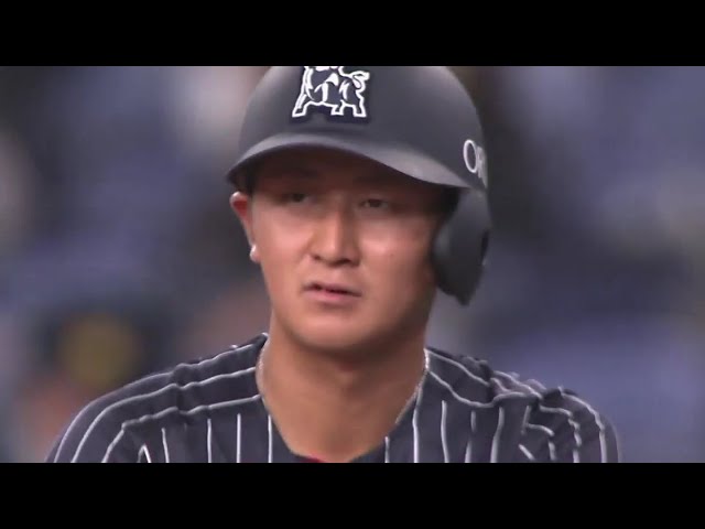 【2回裏】バファローズのルーキー・紅林の嬉しいプロ初打席初ヒット!! 2020/11/3 B-E