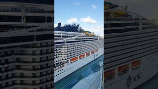 MSC World America getting ready for the Caribbean Week #mscworldeuropa #msccruises #mscworldamerica