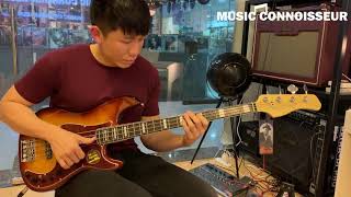 Video thumbnail for Sire Marcus Miller P7 Alder 4 Strings (2nd Gen) played by Shaun Seow by Music Connoisseur