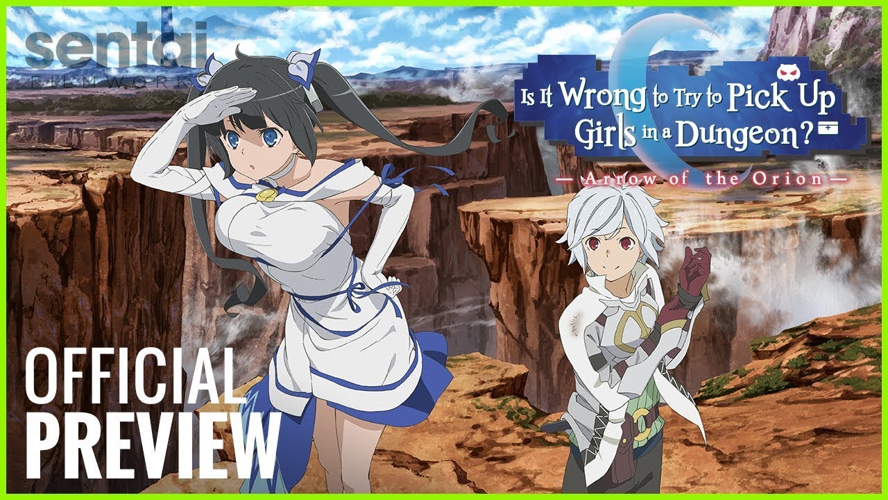 DanMachi Arrow of the Orion Trailer
